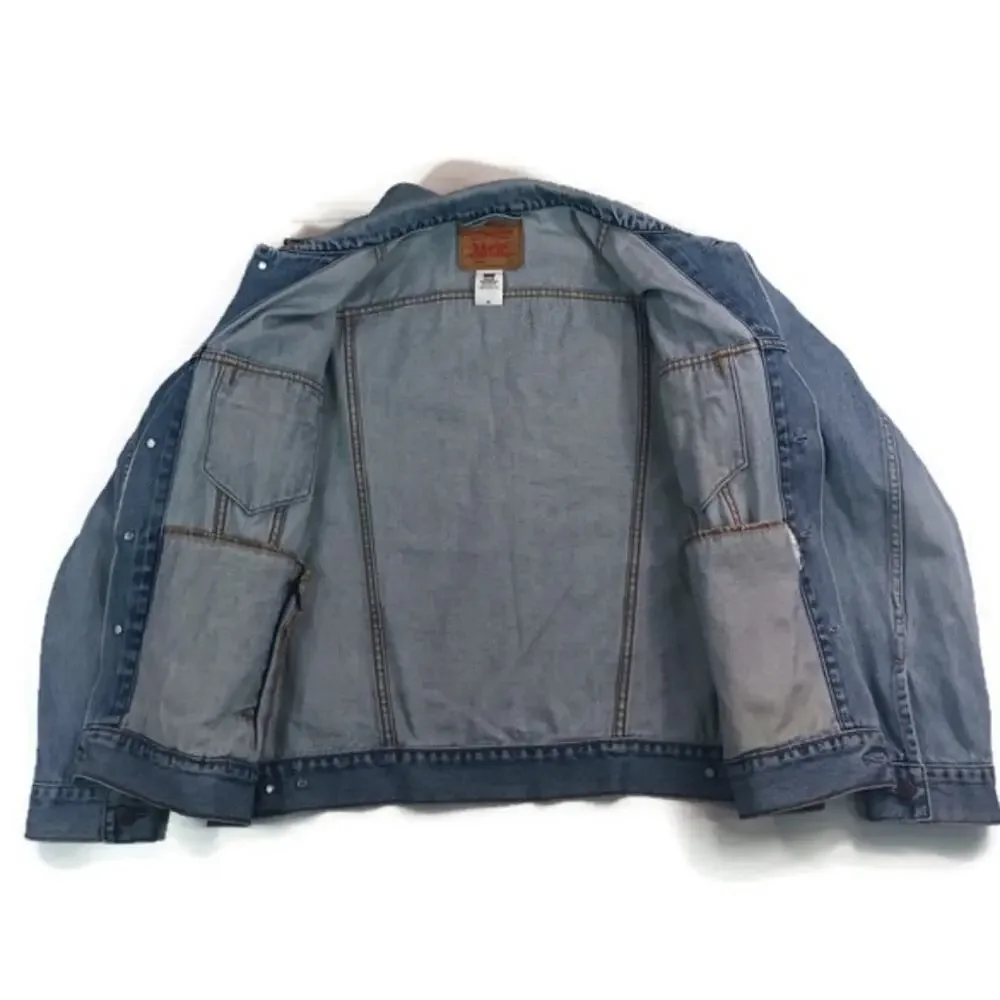 Levi Vintage Trucker Jean Jacket GUC  Size XL    W42